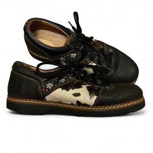 Vtg cow hair oxfords